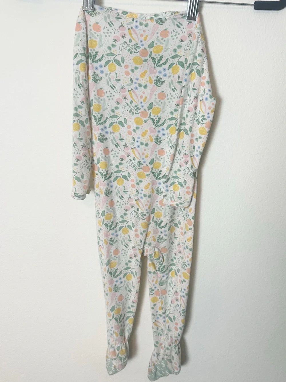 Magnetic Me Footie Onesie Fruit and Veggie Print 9-12 Months